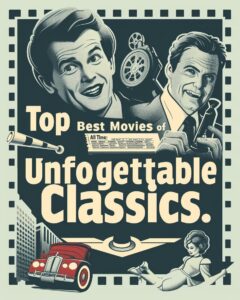 Black and white classics from the best movies of all time, pre-1980s defining cinema.