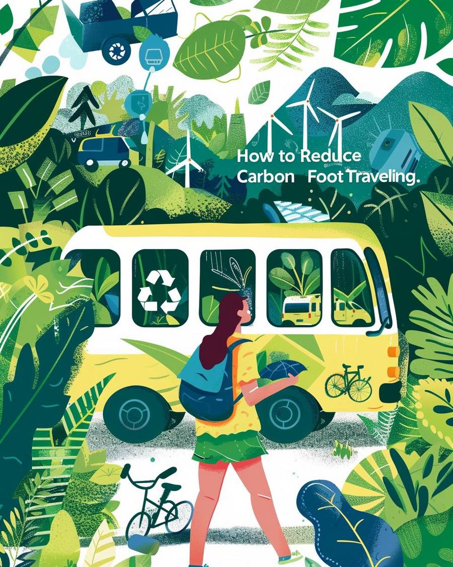 Staying in Green Accommodations Staying in eco-friendly hotels: How to Reduce Your Carbon Footprint While Traveling tips.