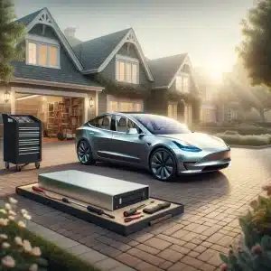 Tesla battery upgrade