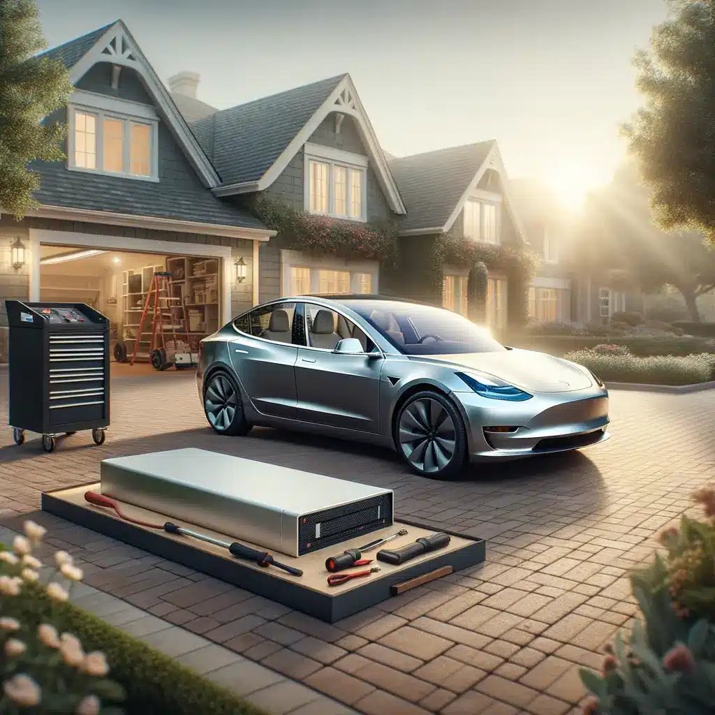 Tesla battery upgrade