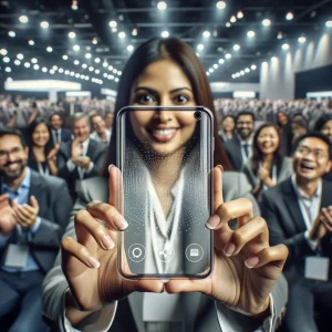 Samsung transparent phone